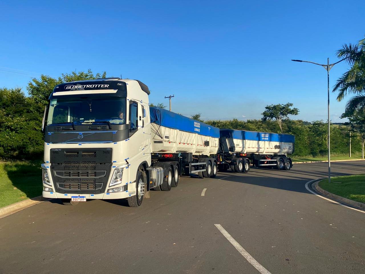 Frota de rodocaçambas e bicaçambas ChavesLog